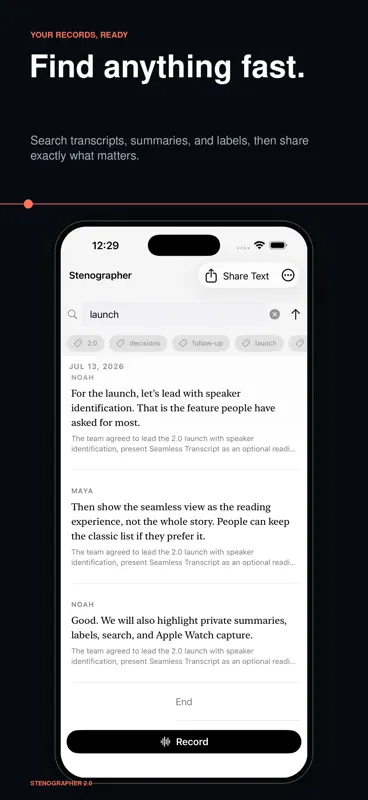 Stenographer screenshot 5 of 7
