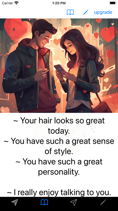 Good, Positive, Love Wording Screenshot