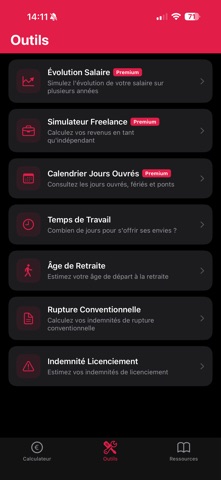 Calcul salaire Brut / Net app screenshot 2