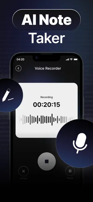Transcribe Voice to Text Notes screenshot 1