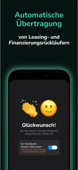 Screenshot von SalesJournal - Autoverkauf auf dem iPhone 5
