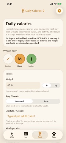 App screenshot