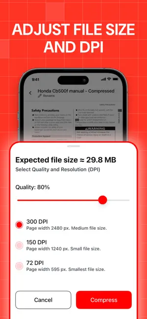 PDF Compressor ・ PDF Converter screenshot 4