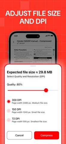 PDF Compressor ・ PDF Converter screenshot