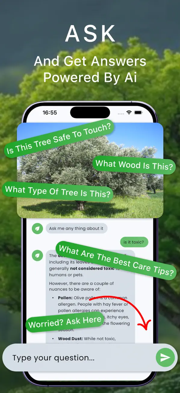 #4. Tree identifier - Ai Scanner (iOS) Ved: Reda Mezghiche