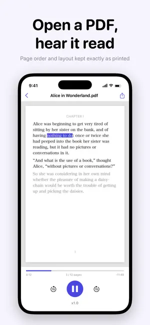 Voice Narrator Text-to-speech screenshot 2