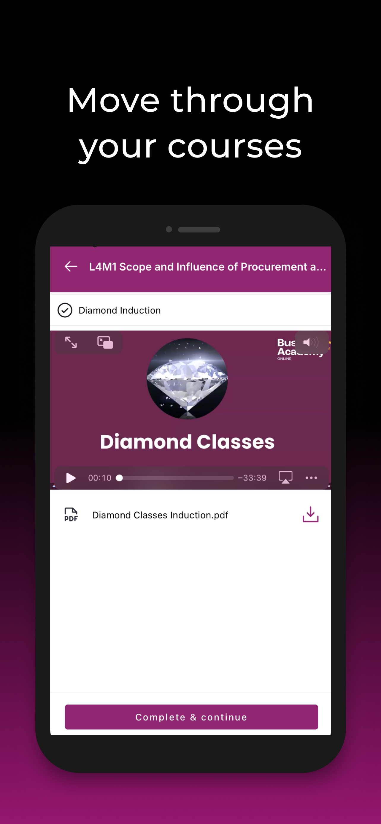 Business Academy Online (BAO) screenshot 4