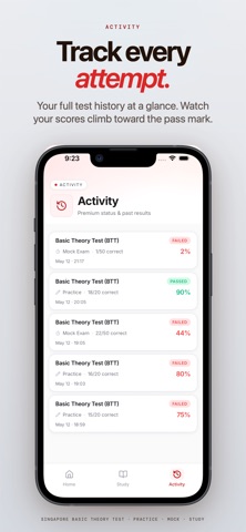 BTT - Basic Theory Test SG screenshot