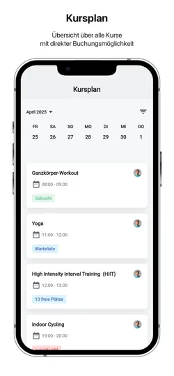 Screenshot von GymLab auf dem iPhone 3