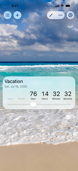 Countdown Star (Ad-Free) Screenshot 1 of 7