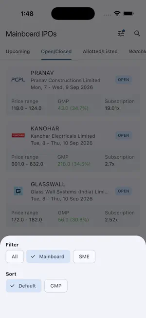 Narada: Check IPO Allotment screenshot 2