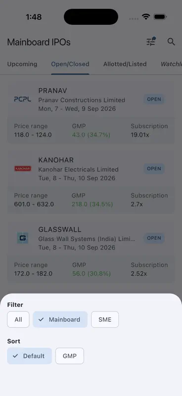 Narada: Check IPO Allotment screenshot 2 of 8