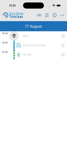 Eco Emo Tracker iPhone screenshot