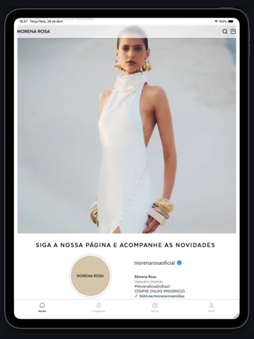 Morena Rosa iPad screenshot