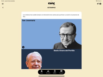 Cuac app iPad screenshot