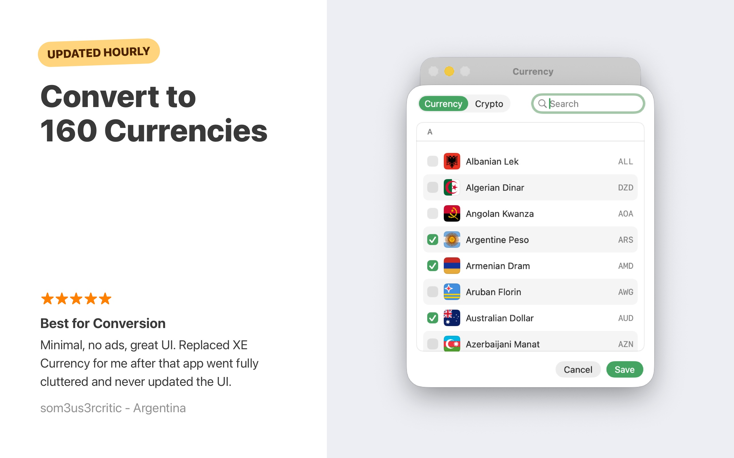 Ad-Free Currency Converter screenshot 8