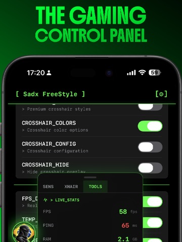 Sadx FreeStyle iPad screenshot