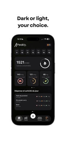 Peakly - Calorie Tracker Screenshot 8 of 8