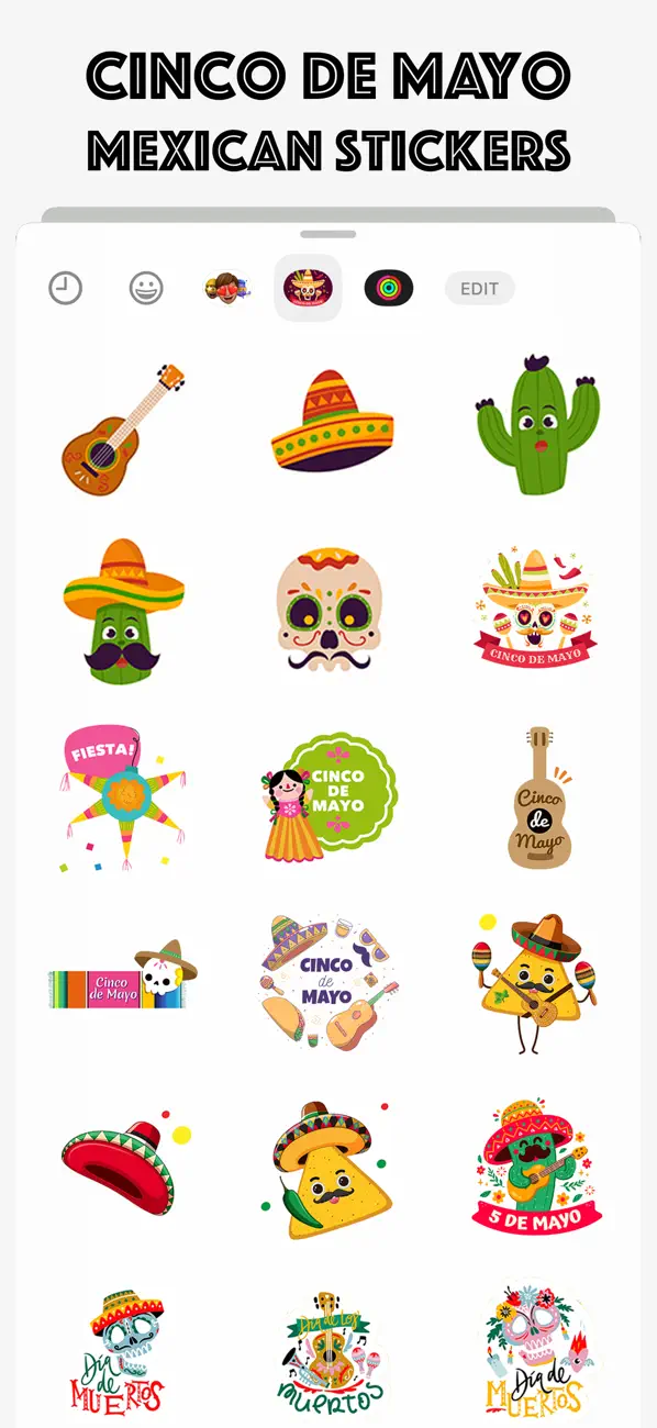 Screenshot #2 pour Cinco De Mayo Mexican Stickers