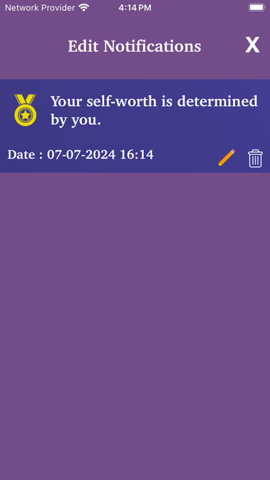 Inspirational Quotes Reminder Screenshot