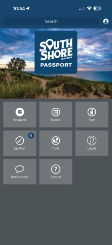 South Shore Passport iPhone screenshot