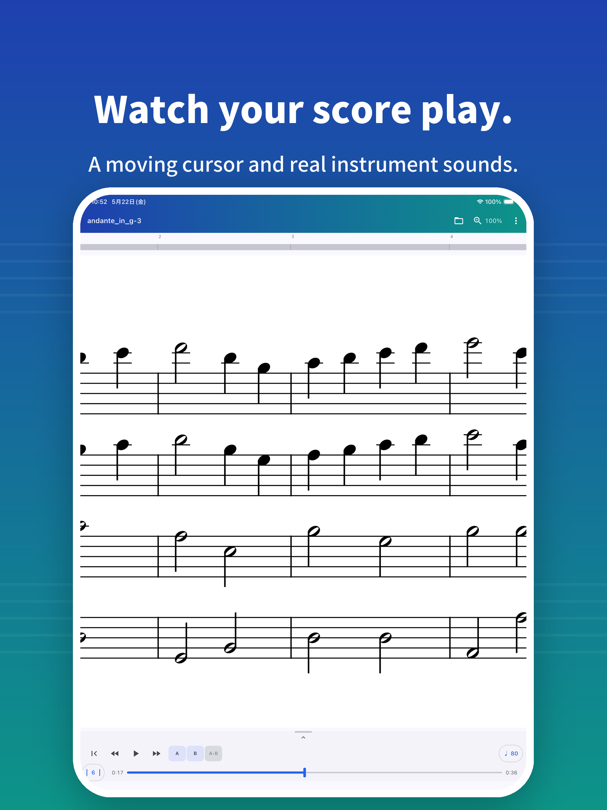 Scorelio: Sheet Music Player screenshot 5