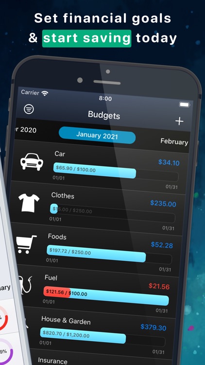 MoneyStats - Expense Tracker