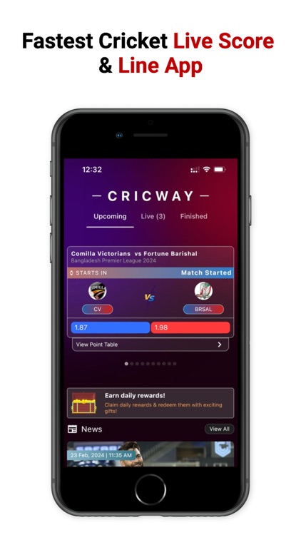 CricWay - Live Scores & Line