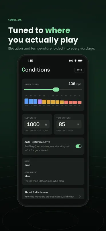 GolfBagIQ screenshot 6 of 8
