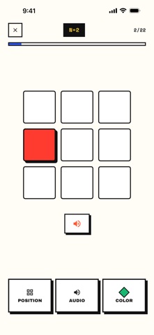 Dual N-Back: Brain Trainer Screenshot 1 of 7