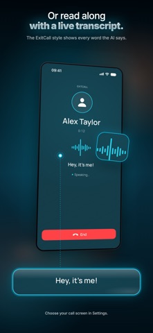 ExitCall: AI Fake Call Screenshot 4 of 10