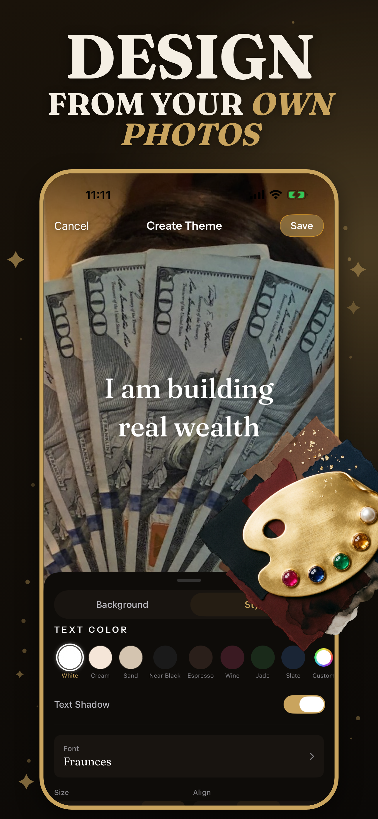 Wealthy: Money Affirmations screenshot 8