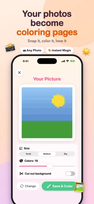 KidColor: Kids Color by Number screenshot 3