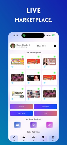 Live Marketplace. screenshot