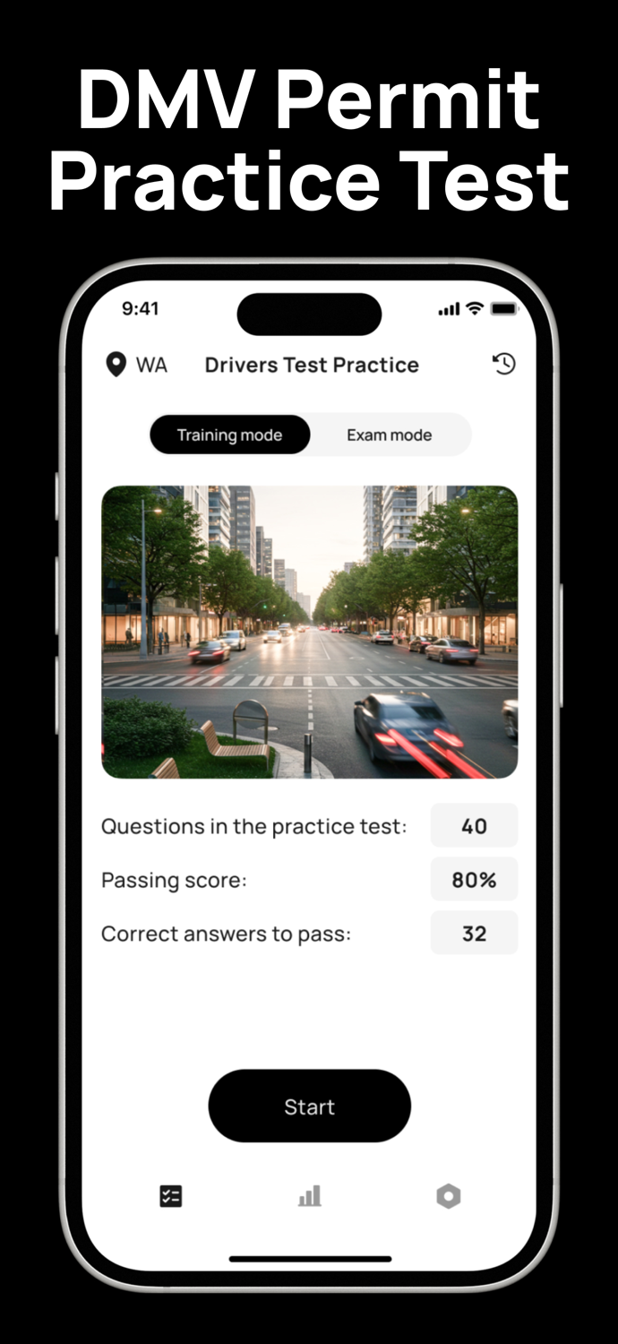DMV - Permit Practice Test
