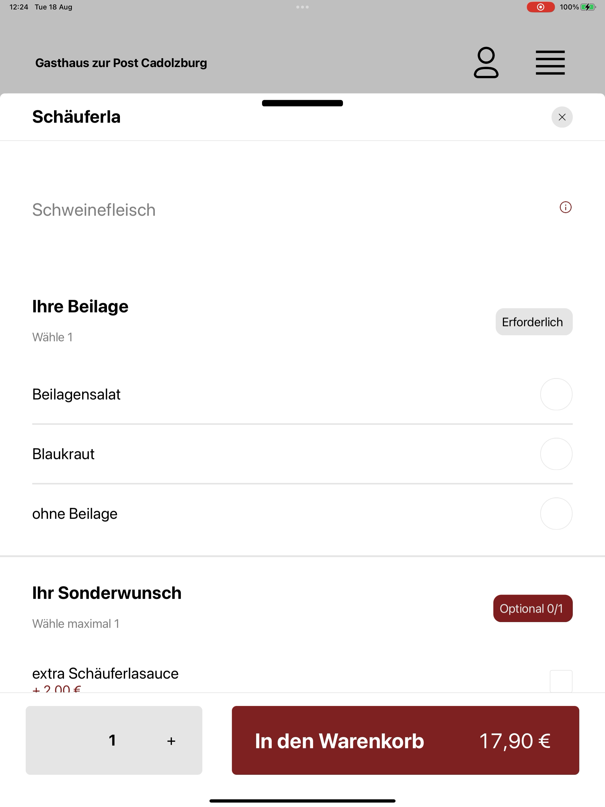 Gasthaus "Zur Post" Cadolzburg screenshot 15