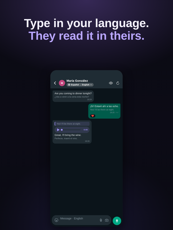 Global Chat Translator iPad screenshot