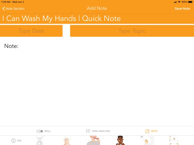 My Daily Living Skills Tracker screenshot-3
