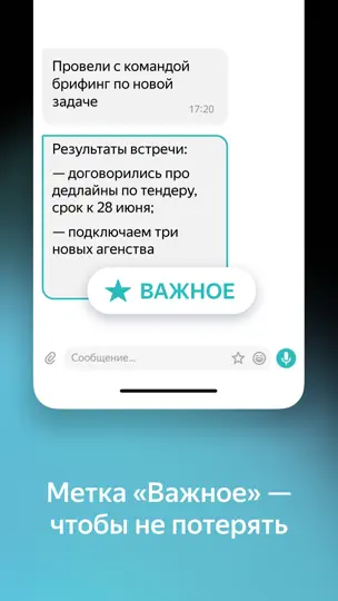 Yandex Messenger For Business iPhone Screenshot 4