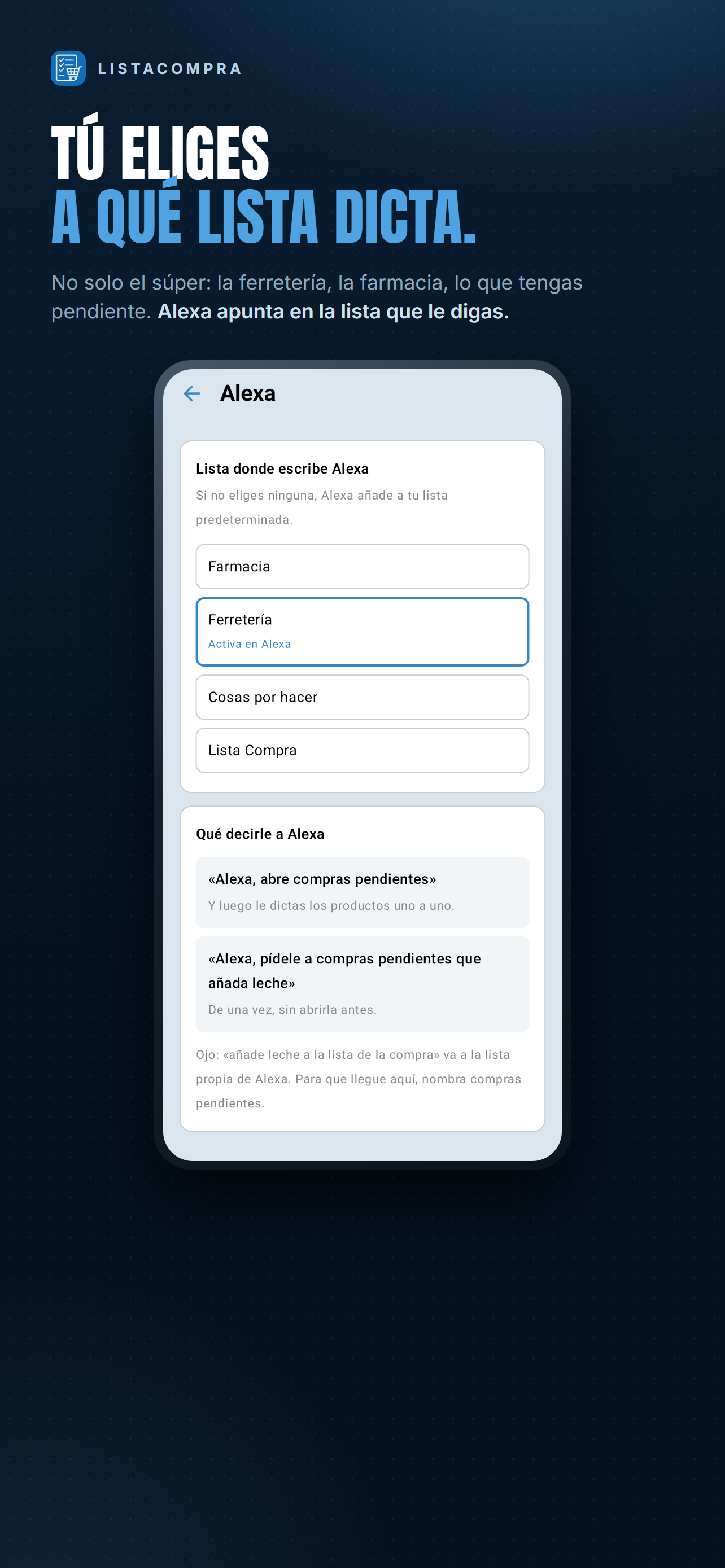 Lista de la compra con Alexa screenshot 7