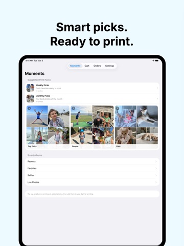 Print Moments iPad screenshot