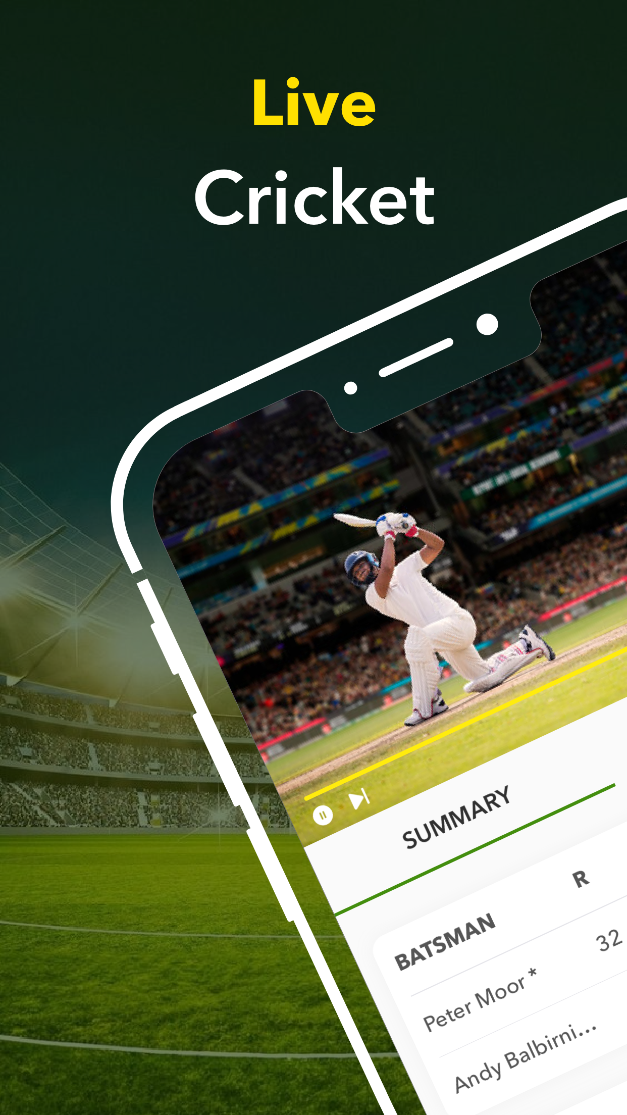 Live Cricket TV Streaming.