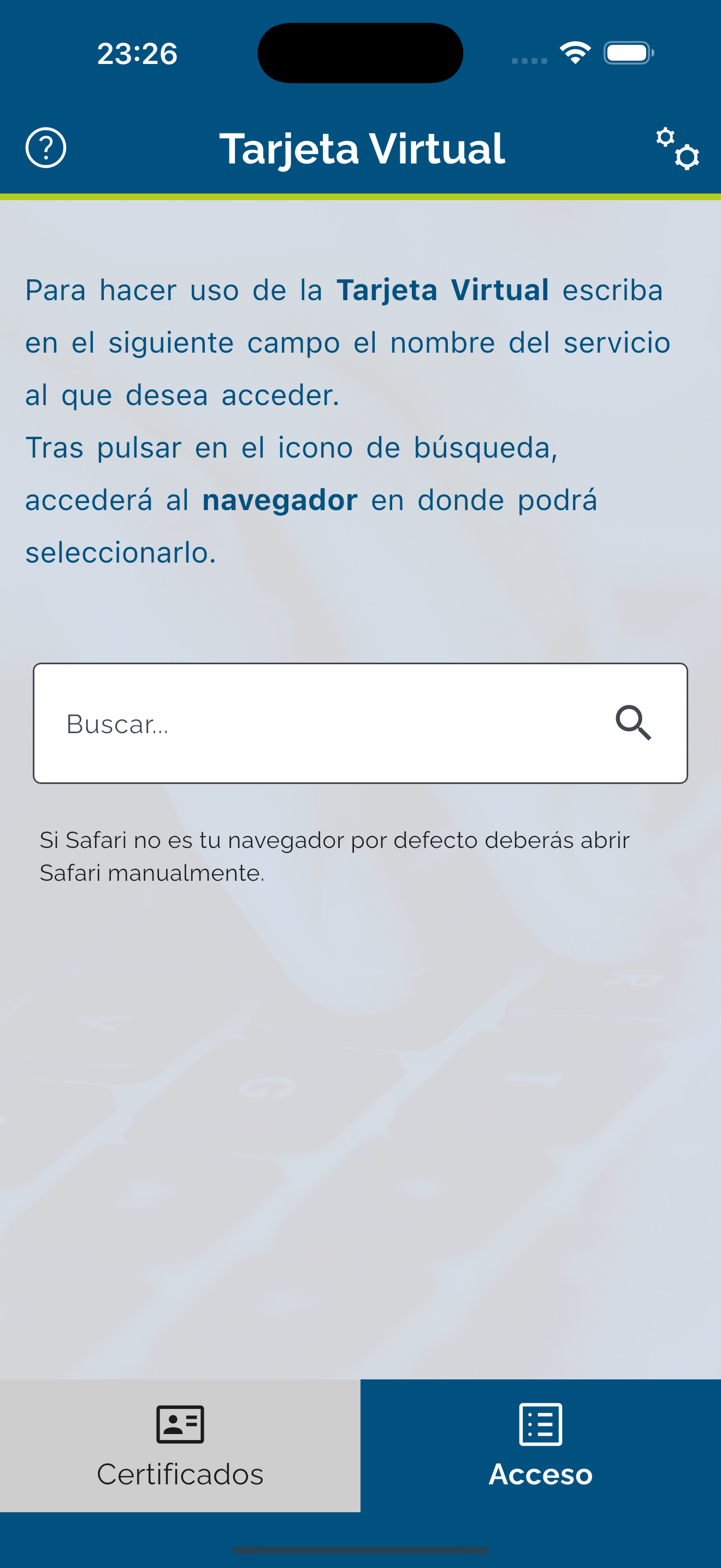 Tarjeta virtual screenshot 3