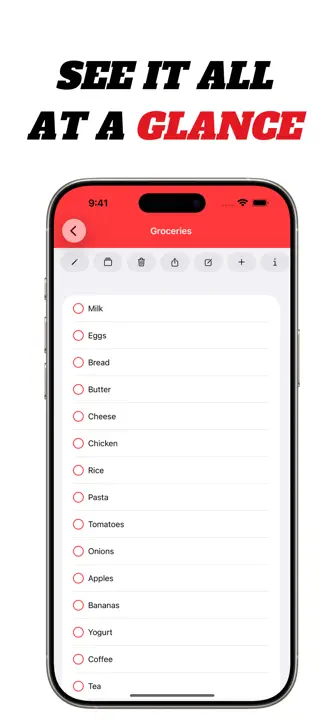 SIMPLE Shopping List + To Do: Screenshot 2 von 7