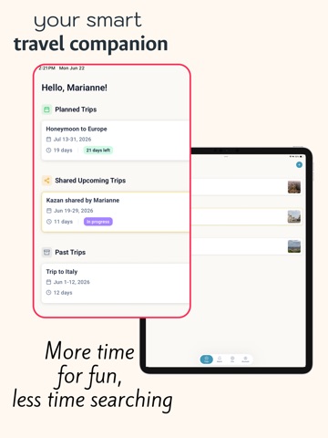 Emageo: Smart Travel Planner ipad screenshot 2
