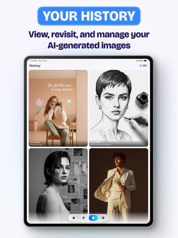 AI Image Studio: ARTIST iPad screenshot