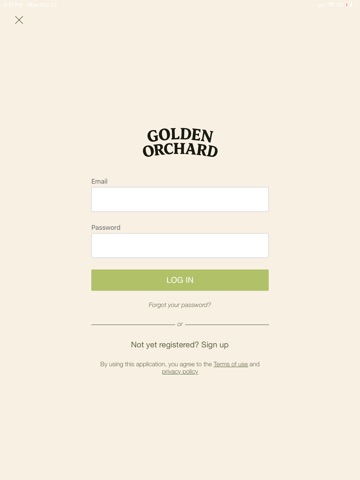 Golden Orchard iPad screenshot