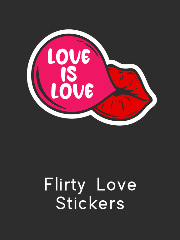Screenshot #4 pour Flirty Love Stickers