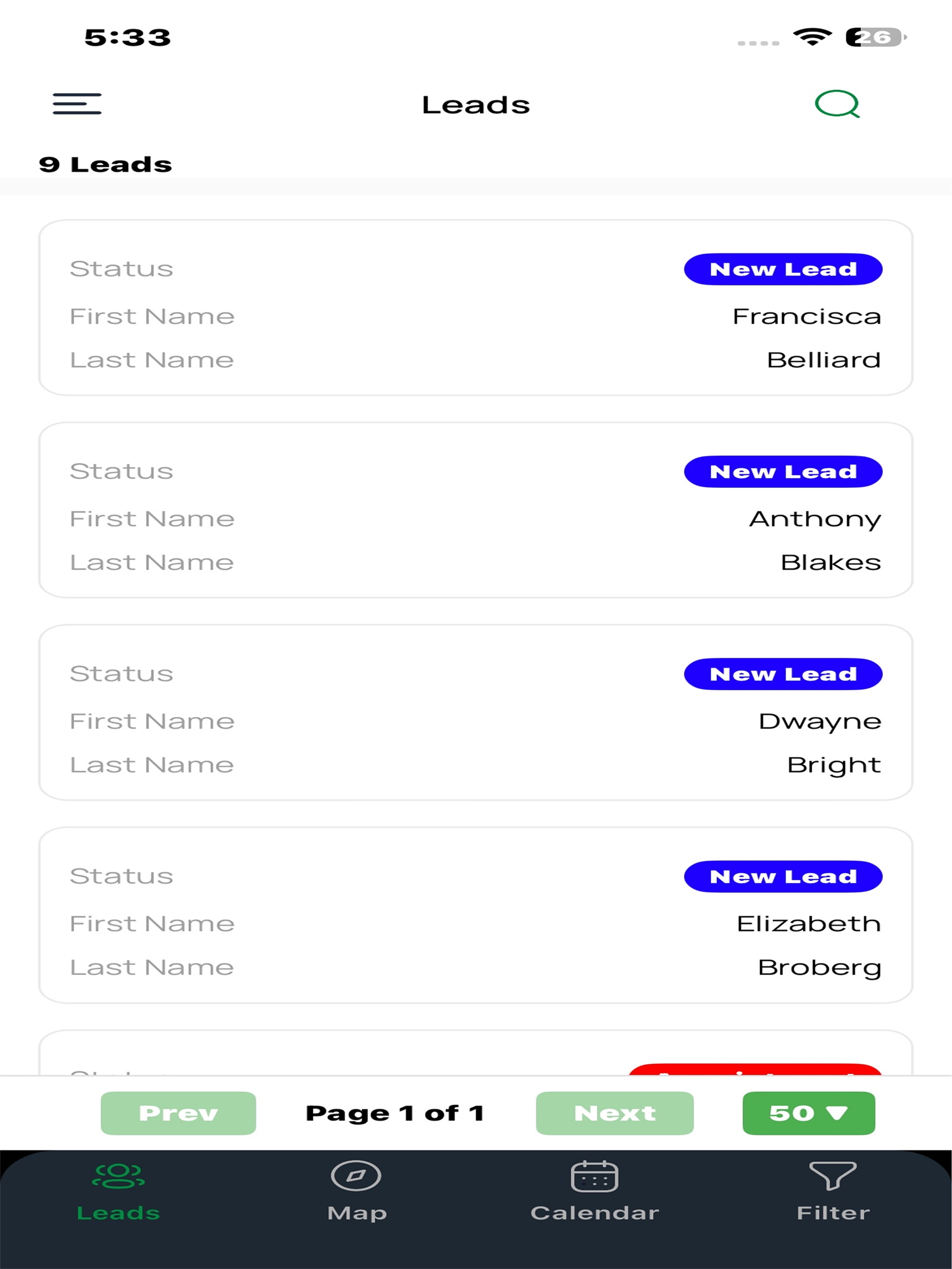 Lineage CRM Mobile