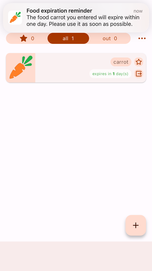 FoodFridge - 1.1.0 - (iOS)